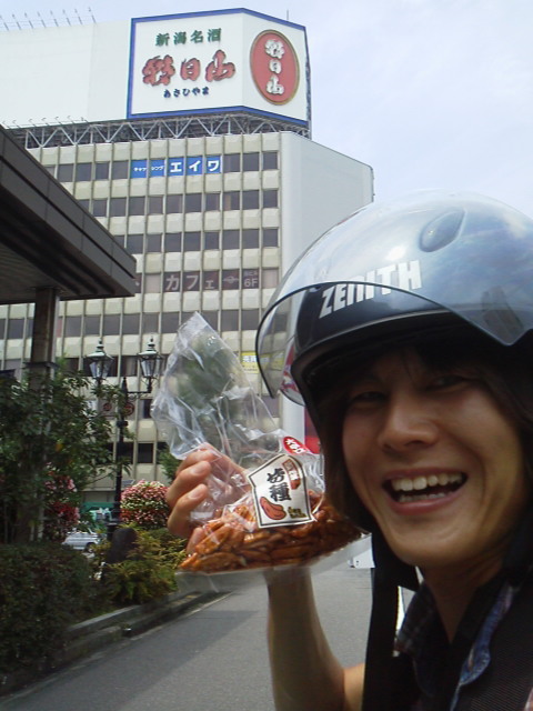 旅打ち 日本縦断 2013-07-26「新潟を出る」の日の写真